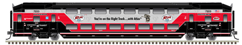 HO SCALE ATLAS 100th ANNIVERSARY Passenger Car 3-Pack